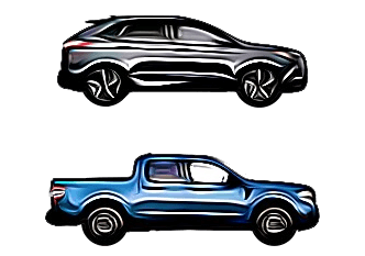 Mid-Size SUV and Trucks Image